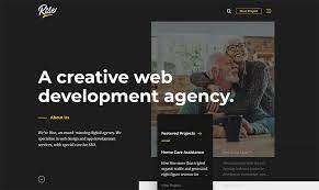 web agency website