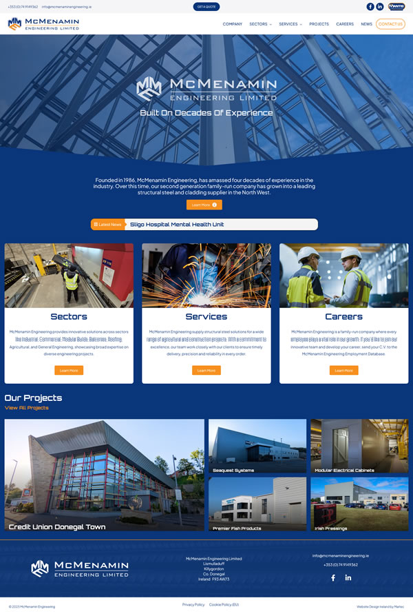 Crafting Success: The Art of Construction Web Design in the Digital Era