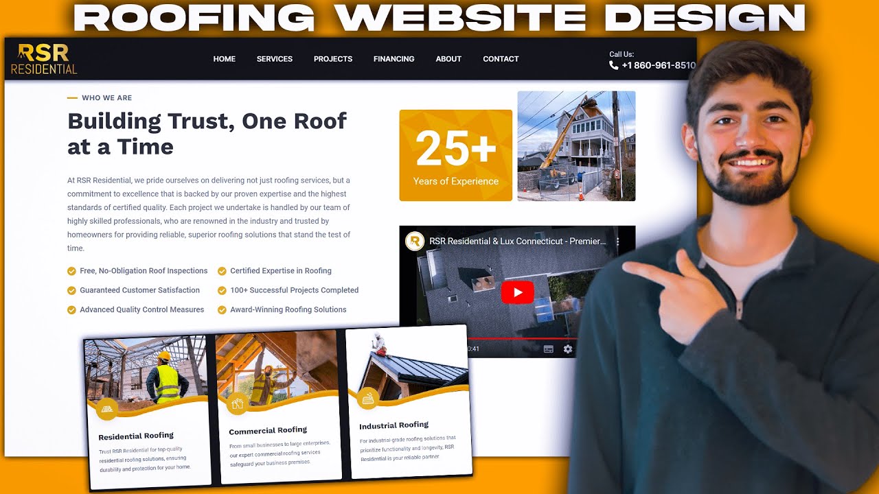 Crafting a Strong Online Presence: The Art of Roofing Website Design