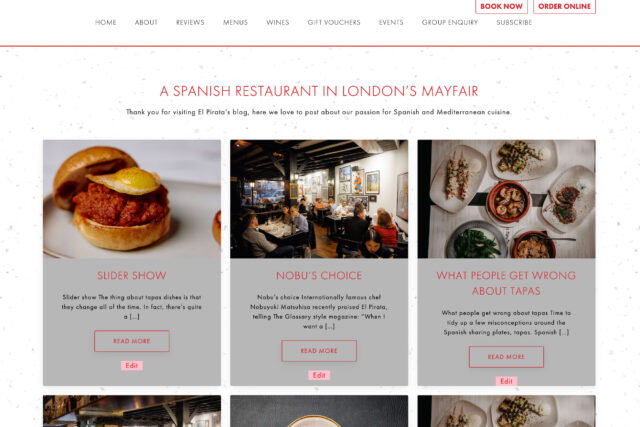 Crafting Exceptional Online Experiences: Elevate Your Brand with Our Restaurant Website Design Company