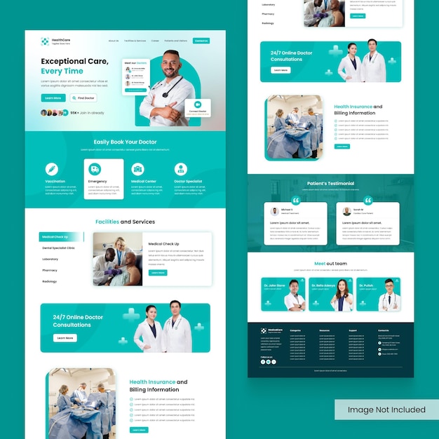 Elevating Patient Care: The Art of Healthcare Website Design